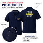 Customized Logo Printed T-Shirt | With Your Company Logo | For Events & Team Uniforms | My Print Warriors - Micro Polyester - Image 1