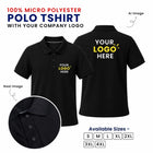 Customized 100% Micro Polyester Polo T-Shirt With Your Company Logo | Order Logo Printed Tees | My Print Warriors - Image 2