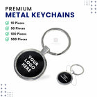 Premium Metal Keychain Variants | Best for Corporate Gifting | My Print Warriors - Image 2