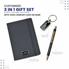 3 in 1  Diary Pen & Keychain Set | Corporate Gift | My Print Warriors - Image 2