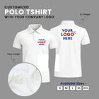 Customized Logo Printed T-Shirt | With Your Company Logo | For Events & Team Uniforms | My Print Warriors - Matty Cotton - Image 3