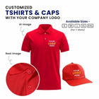 Customized Polo T-Shirt & Cap  | With Your Company Logo | My Print Warriors - Image 3