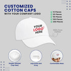 Customized Caps | Customized With Your Company Logo | My Print Warriors - 100% Pure Cotton - Image 3