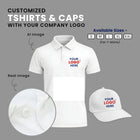 Customized Polo T-Shirt & Cap  | With Your Company Logo | My Print Warriors - Image 4