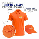 Customized Polo T-Shirt & Cap  | With Your Company Logo | My Print Warriors - Image 6