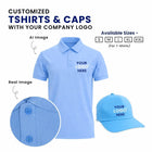 Customized Polo T-Shirt & Cap  | With Your Company Logo | My Print Warriors - Image 7