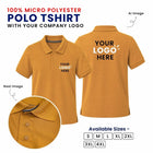 Customized 100% Micro Polyester Polo T-Shirt With Your Company Logo | Order Logo Printed Tees | My Print Warriors - Image 8