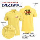 Customized 100% Pure Cotton Polo T-Shirt With Your Company Logo | Order Logo Printed Tees | My Print Warriors - Emerald to Sky Blue - Image 8