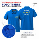 Customized 100% Micro Polyester Polo T-Shirt With Your Company Logo | Order Logo Printed Tees | My Print Warriors - Image 11